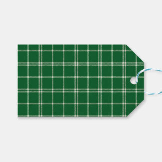 Mistletoe Plaid Cadeaulabel