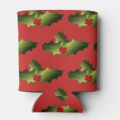 Mistletoe Rode en Groene Koelbox Blikjeskoeler (Achterkant)