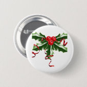 Mistletoe Ronde Button 5,7 Cm (Voorkant /achterkant)