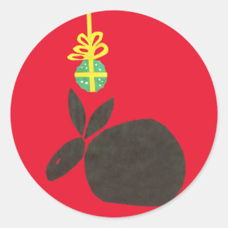Mistletoe Ronde Sticker