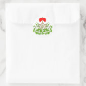 Mistletoe Ronde Sticker (Tas)