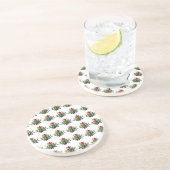 **MISTLETOE** SANDSTONE ONDERZETTER (Zijkant)