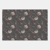 Mistletoe vintage, Feuilles Holly, Berries rouges (Devant)