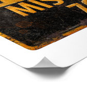 Mistletoe Zone-kerstteken Poster (Hoek)