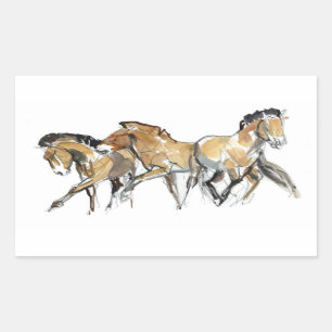 Mistral Drie Rechthoekige Sticker