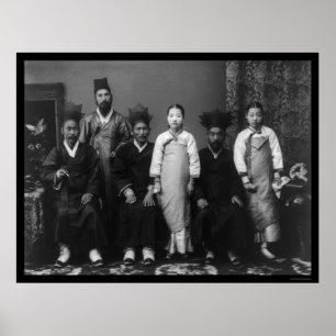 Mistress and Ouder Korea 1910 Poster