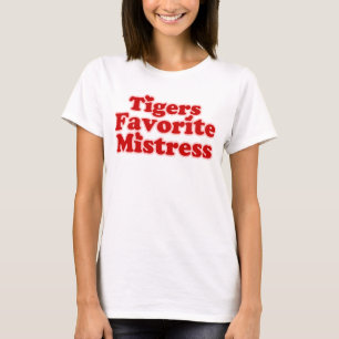 Mistress Womens uit Tigers Favotire T-shirt