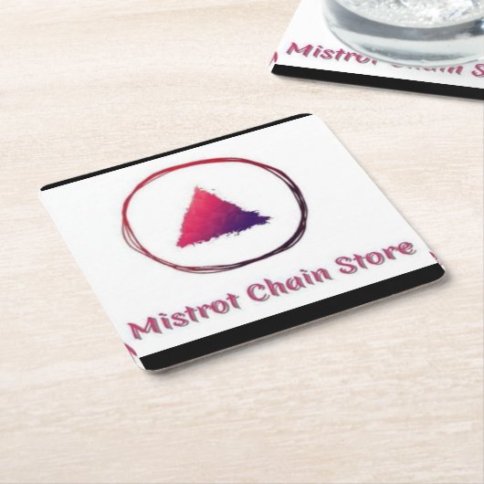 Mistrot chain Store Paper Onderzetter (Schuin)