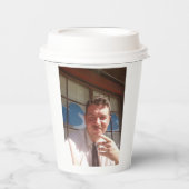 Mistrot Chain Store Papier Koffiebeker Papieren Bekers (Voorkant)