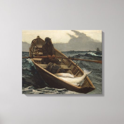 Mistwaarschuwing Canvas Afdruk (Voorkant)