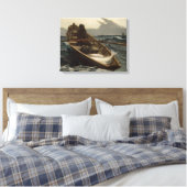 Mistwaarschuwing Canvas Afdruk (Insitu (Slaapkamer))