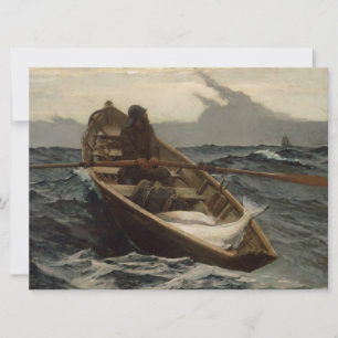 Mistwaarschuwing (door Winslow Homer) Kaart