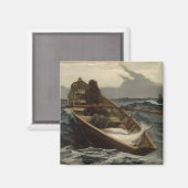 Mistwaarschuwing (door Winslow Homer) Magneet (Voorkant / Achterkant)