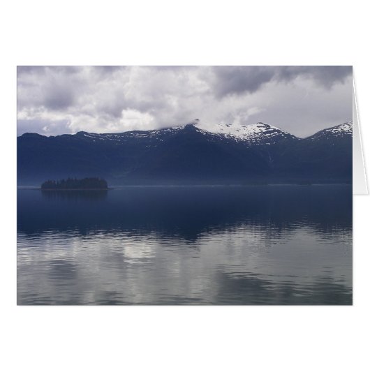 Misty Alaskan Sea dans les tons bleu (Devant horizontal)