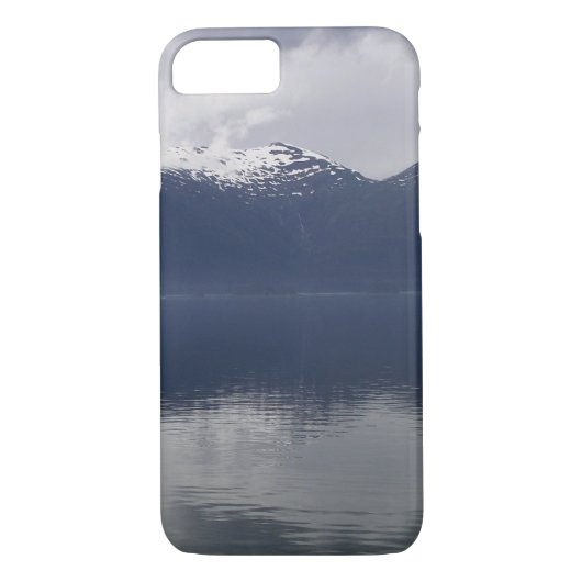 Misty Alaskan Zee in de schaduw van Blue Case-Mate iPhone Case (Achterkant)