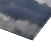 Misty Alaskan Zee in de schaduw van Blue Snijplank (Hoek)