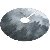 Misty berglandschap  stijl kerstboom rok (Gekanteld)