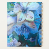 Misty Blue Azaleas in Waterverf Planner (Achterkant)