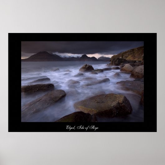 Misty Blue. Poster par cARTerART (Devant)