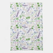 Misty Blue Snow White Kitchen Towel Theedoek (Verticaal)