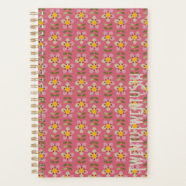 MISTY CHARM - Botanical Pattern Planner