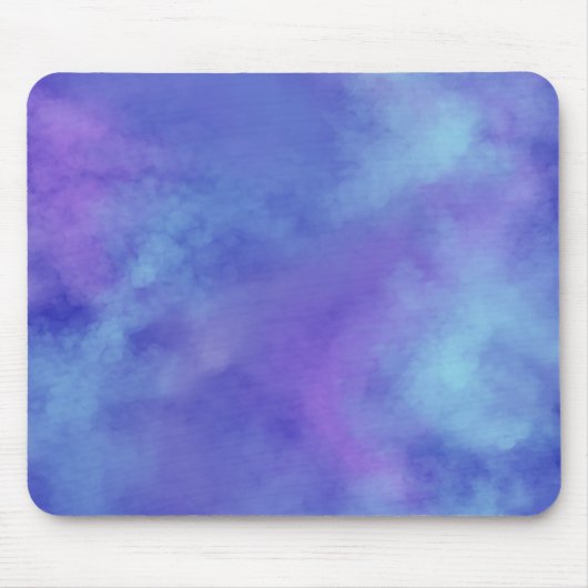 Misty Clouds Blue Muismat (Voorkant)