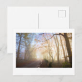 Misty Cotswolds Briefkaart (Voorkant / Achterkant)