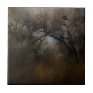 Misty Cottonwoods Tegeltje