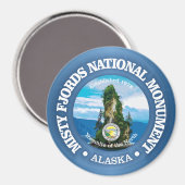 Misty Fjorden (NM) Magneet (Voorkant / Achterkant)