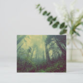 Misty Forest Briefkaart (Staand voorkant)