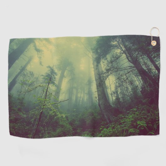 Misty Forest Golfhanddoek (Horizontaal)