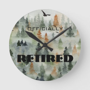 Misty Forest Officieel met pensioen of ELKE WOORDE Ronde Klok