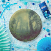 Misty Forest Papieren Bordje (Feest)