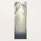 Misty Forest Path: Eerie Beauty Yogamat (Achterkant)