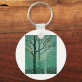 Misty Forest Sleutelhanger (Voorkant)