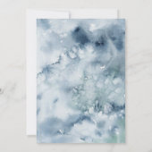 Misty Forest Sweet Sixteen Kaart (Achterkant)