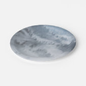 Misty Forest Valley Papieren Bordje (Gekanteld)