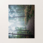 Misty Forest Walk Legpuzzel (Verticaal)