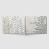 Misty Forest Wedding Guest Book Gastenboek (Volledig)