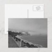 Misty Golden Gate Bridge I Briefkaart (Voorkant / Achterkant)
