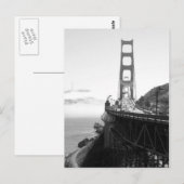 Misty Golden Gate Bridge V Briefkaart (Voorkant / Achterkant)