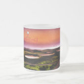 Misty Golf Morning Mug (Devant droit)