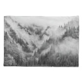 Misty Jiuzhaigou: UNESCO-erfgoed China. Kussensloop (Achterkant)