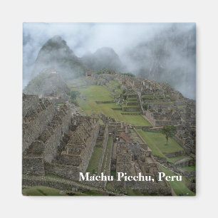 "Misty Machu Picchu" magnet Magneet