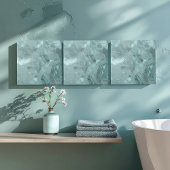 Misty Marble Abstract Pattern Med Teal ID705b Tegeltje