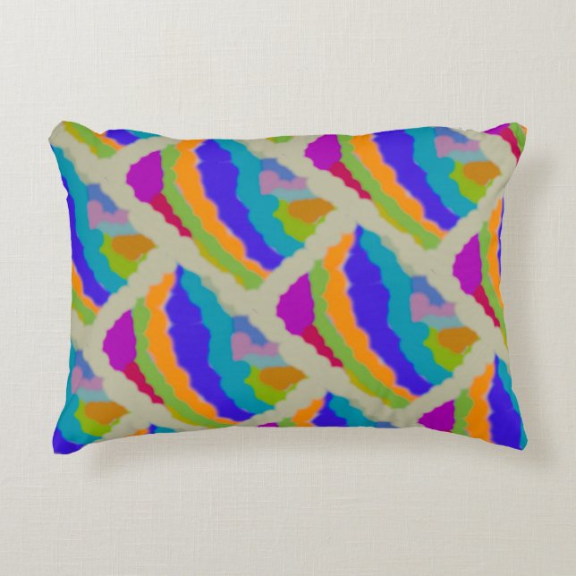 MISTY MOON DREAM CLOUD ABSTRACTE KUNST LIEFDE ACCENT KUSSEN (Voorkant)