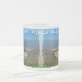 Misty Morning bij Nobska Point - Cape Cod MA Matglas Koffiemok (Center)