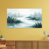 Misty Morning Canvas Afdruk (Insitu (Woonkamer))