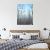 Misty Morning Canvas Afdruk (Insitu (Slaapkamer))