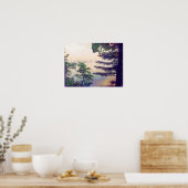 Misty Morning Poster (Keuken)